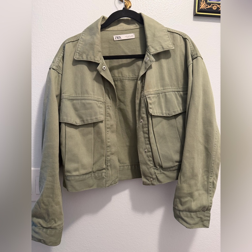 Zara Women's Sage Utility Jacket